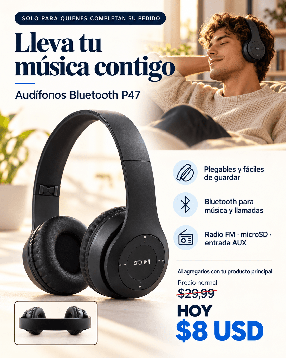 AUDIFONOS P47