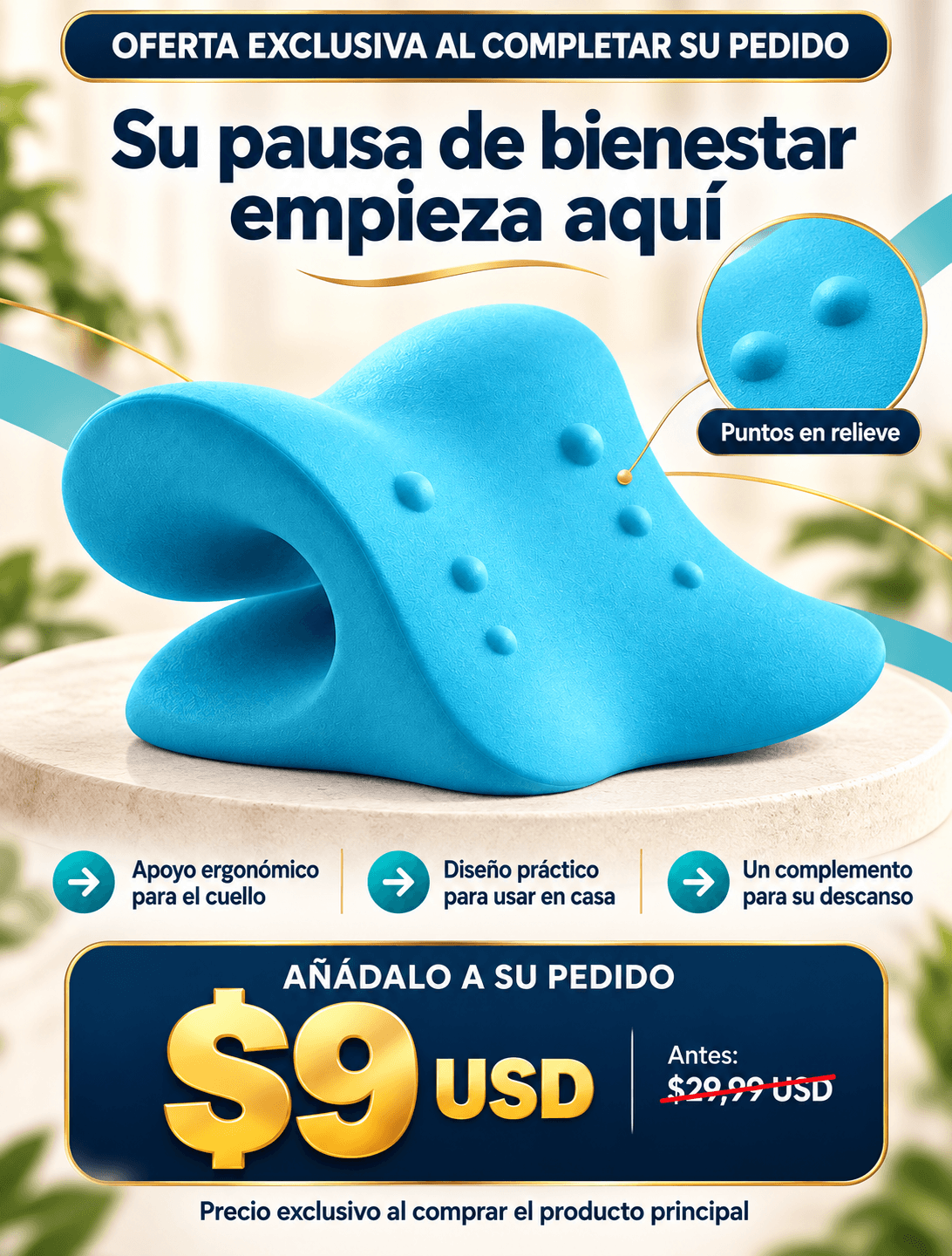ALMOHADA CERVICAL BODEGA X