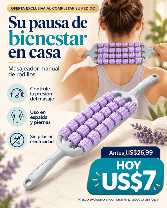 RODILLO MASAJE 3 FILAS