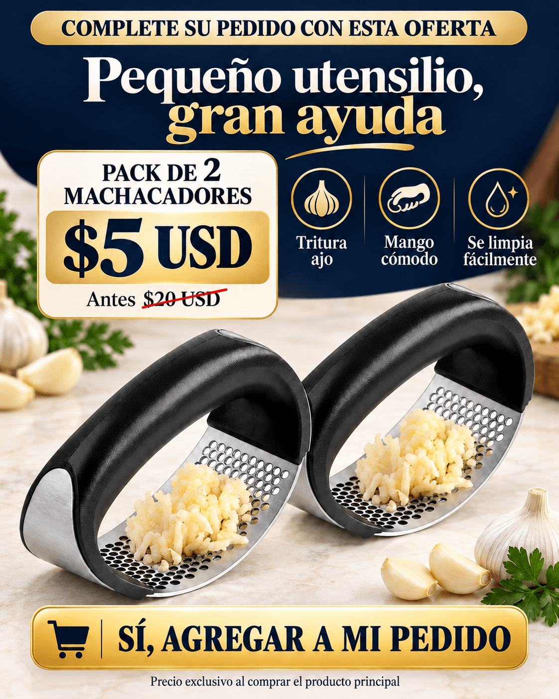 MACHACADORES DE AJO