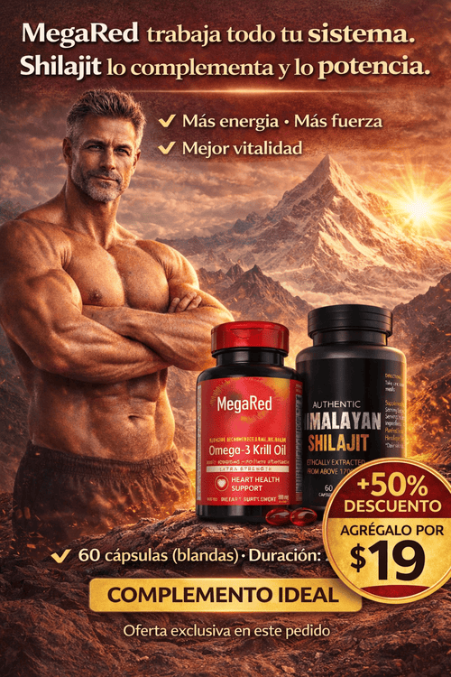 SHILAJIT HIMALAYA COMPLEMENTA TU TRATAMIENTO