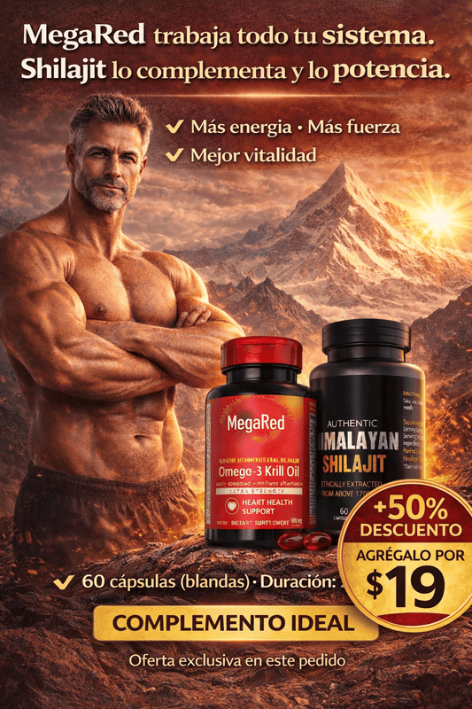 SHILAJIT HIMALAYA COMPLEMENTA TU TRATAMIENTO
