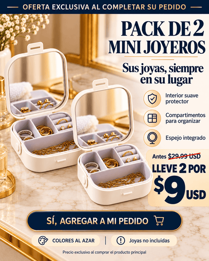 MINI JOYERO CON ESPEJO