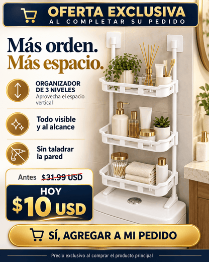 ORGANIZADOR DE BAÑOS