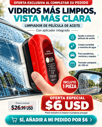 LIMPIADOR DE VIDRIOS MULTIFUNCIONAL